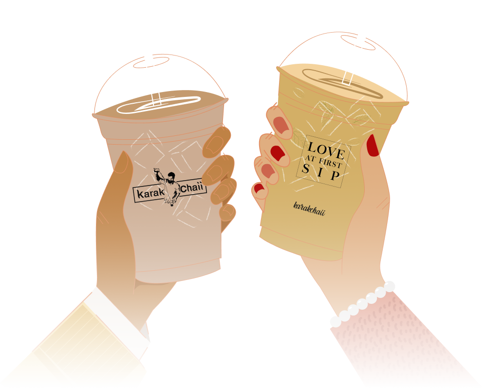 Love at First Sip Illustration